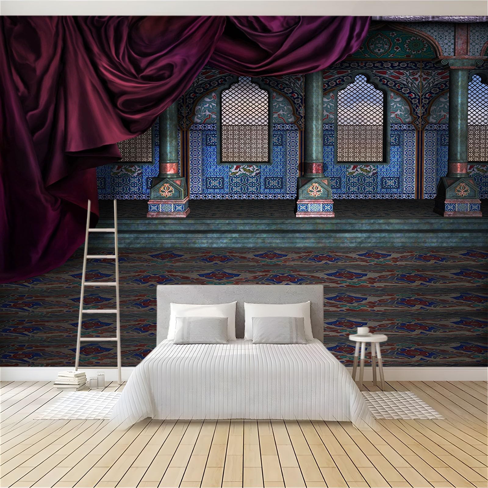 Amazon | 壁壁画壁紙家の装飾 ヨーロッパ風の宮殿建築 壁画の